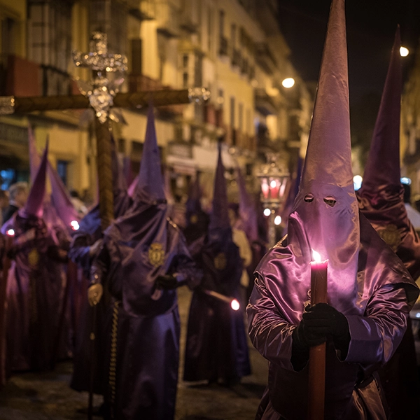 Procesión de semana santa.