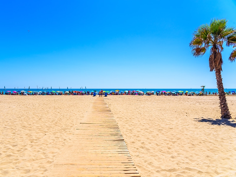 Playa de Gandía.