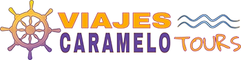 Logo de Viajes Caramelo.