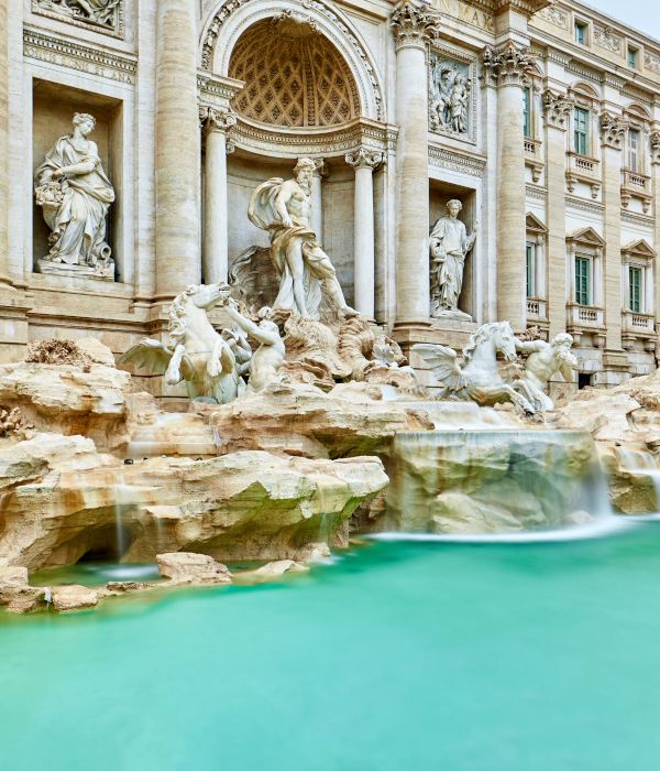 Fontana de Trevi, Roma.
